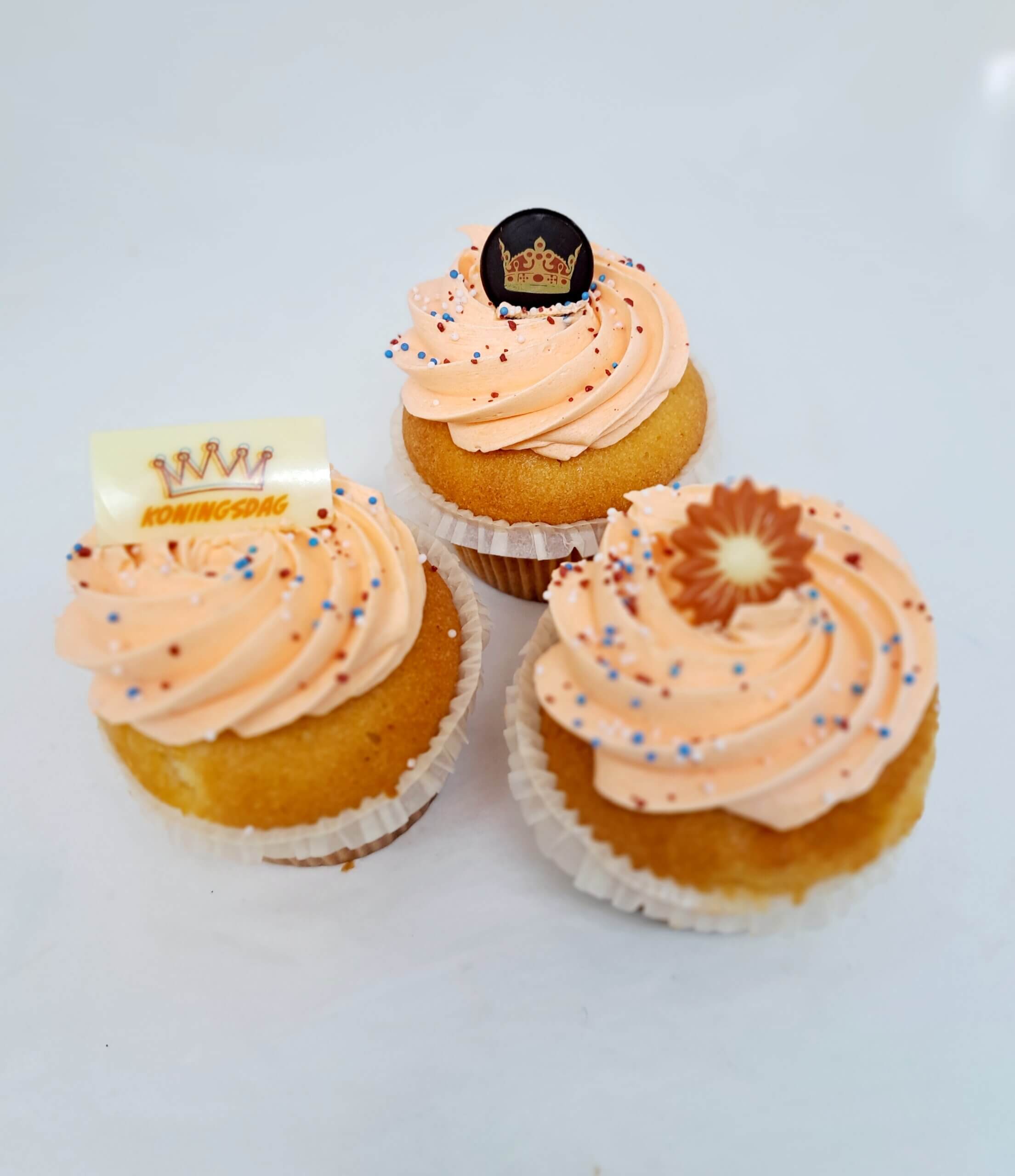 Oranje Cupcake